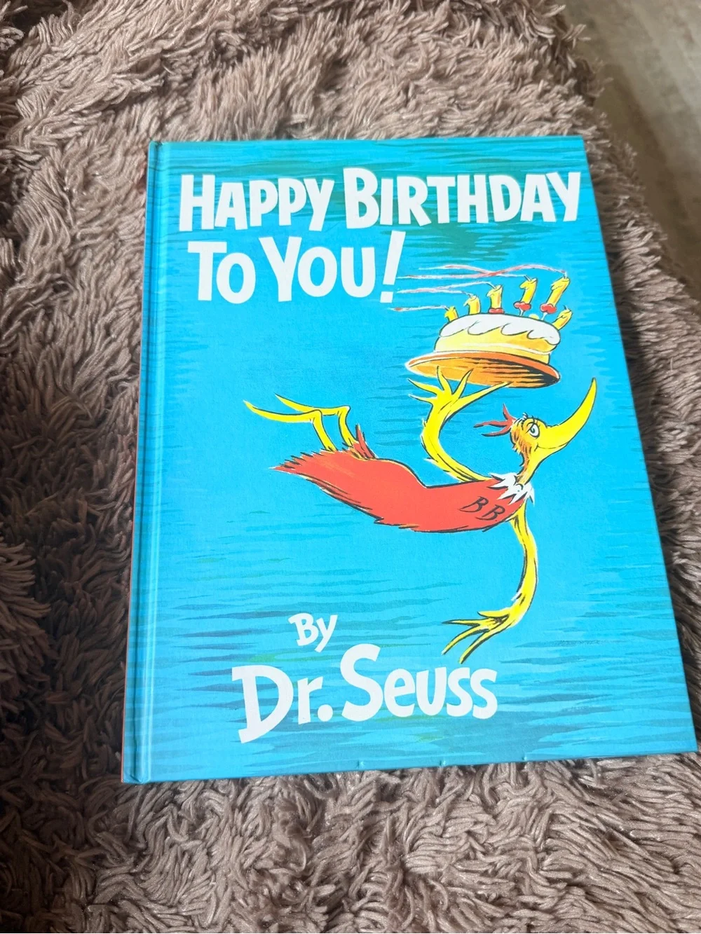 Vintage Dr. Seuss Happy Birthday to You 1987 print kids illustrated books